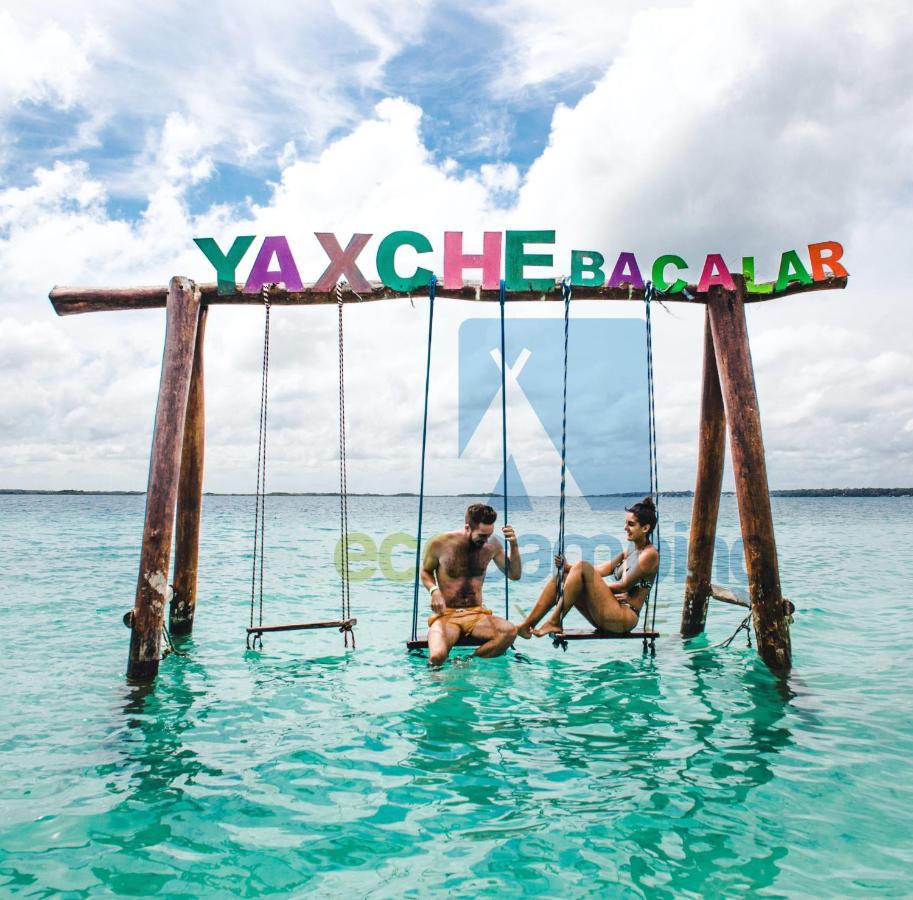 Ecocamping Yaxche บากาลาร์ ภายนอก รูปภาพ
