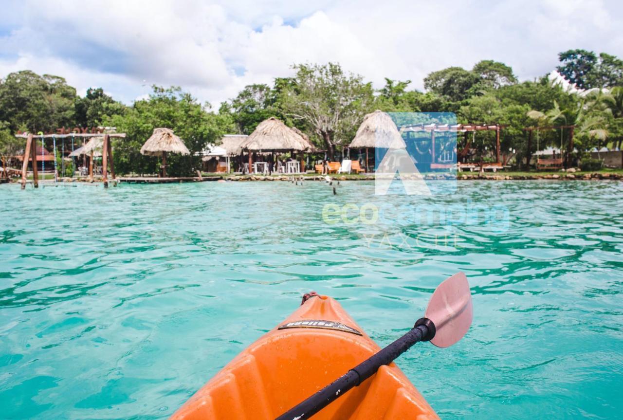 Ecocamping Yaxche บากาลาร์ ภายนอก รูปภาพ