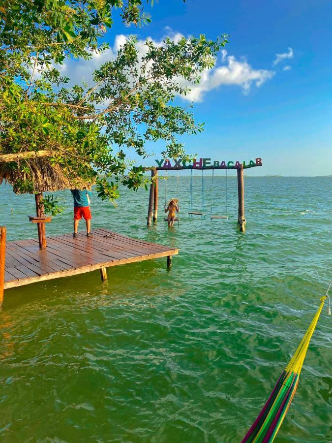 Ecocamping Yaxche บากาลาร์ ภายนอก รูปภาพ