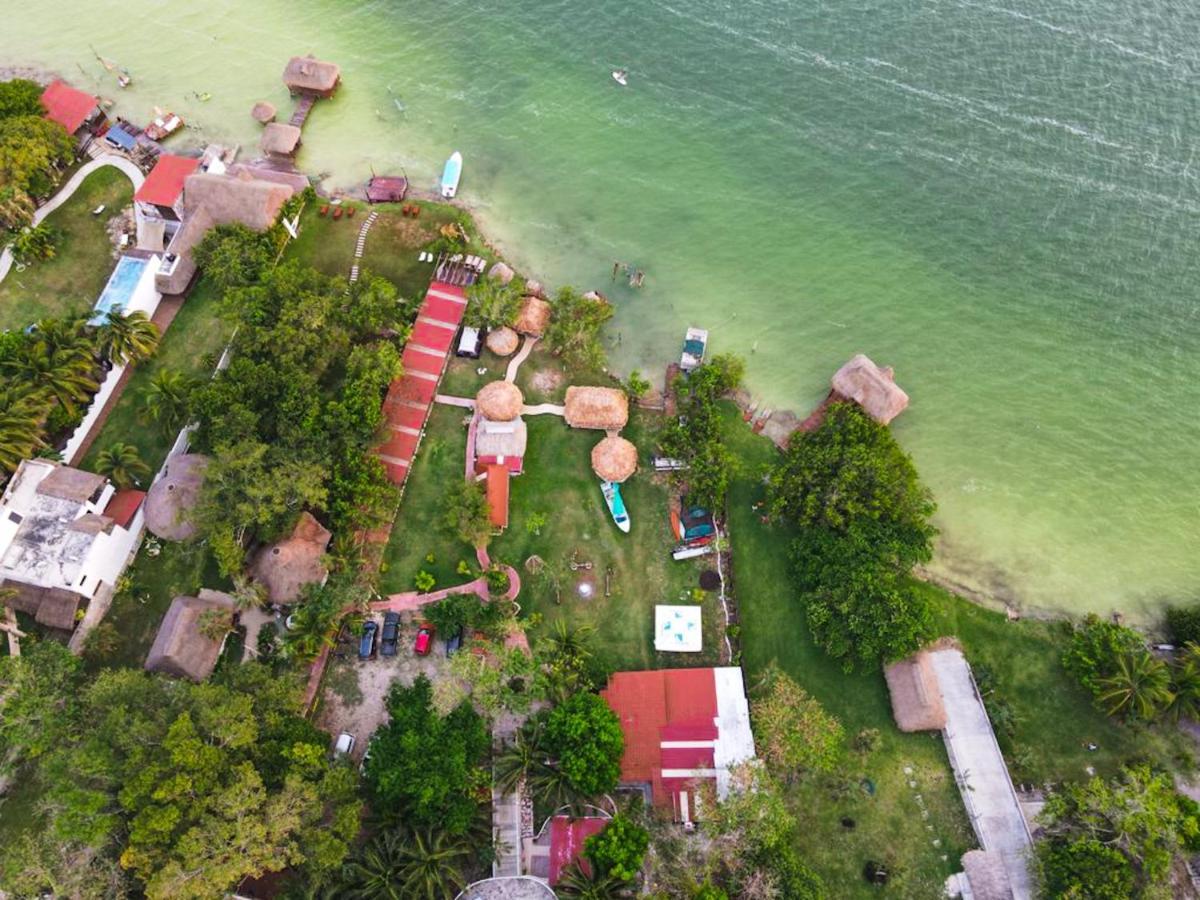 Ecocamping Yaxche บากาลาร์ ภายนอก รูปภาพ