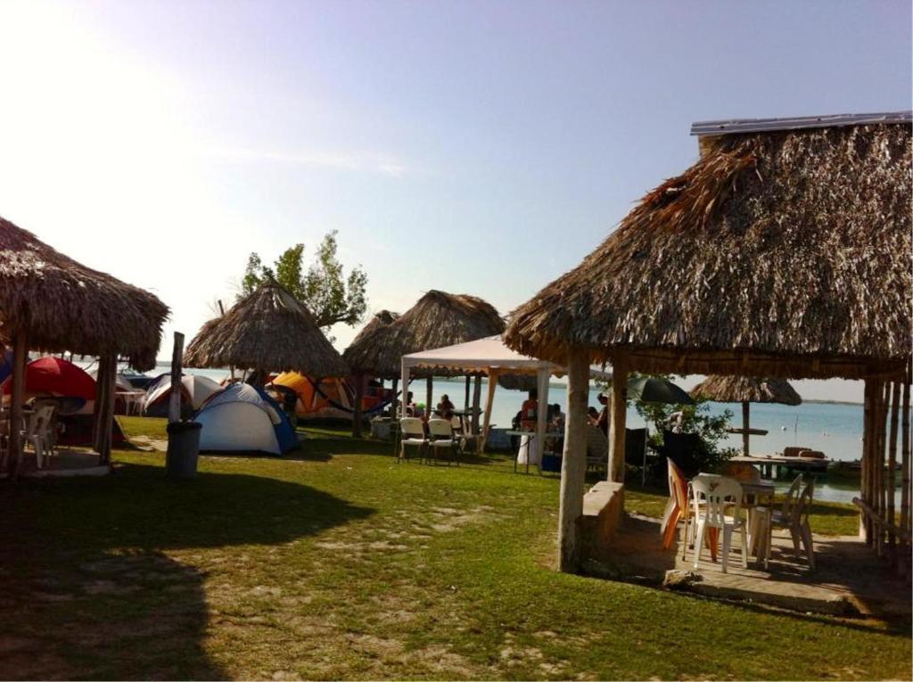 Ecocamping Yaxche บากาลาร์ ภายนอก รูปภาพ