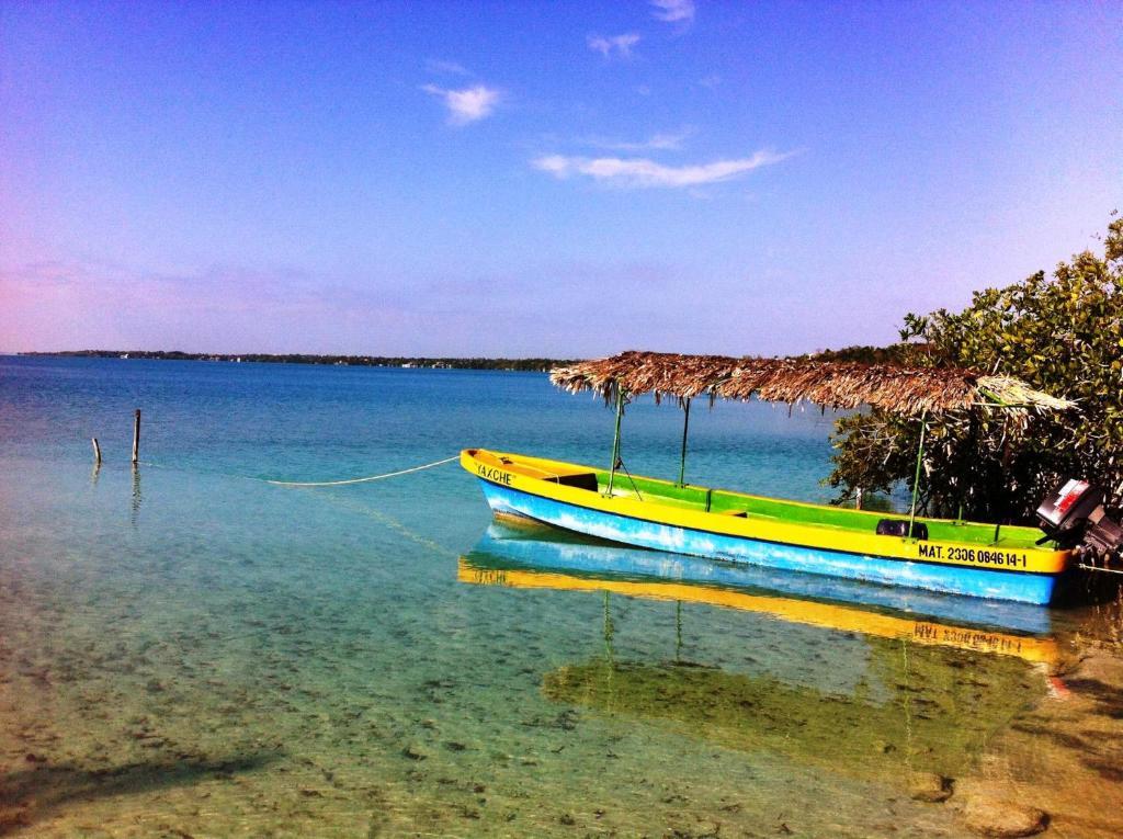 Ecocamping Yaxche บากาลาร์ ภายนอก รูปภาพ