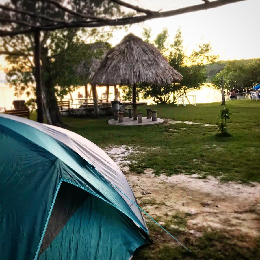 Ecocamping Yaxche บากาลาร์ ภายนอก รูปภาพ