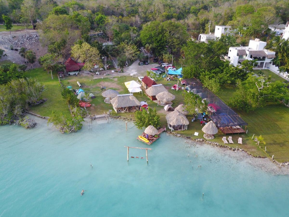 Ecocamping Yaxche บากาลาร์ ภายนอก รูปภาพ