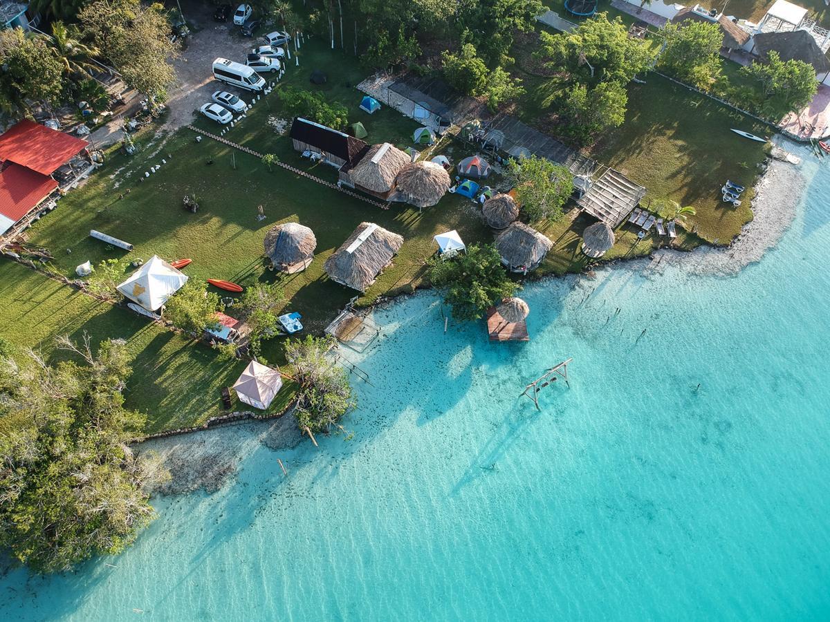 Ecocamping Yaxche บากาลาร์ ภายนอก รูปภาพ